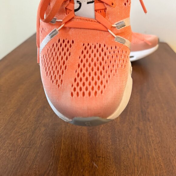 On Running Men’s Athletic Shoes in Coral and White main image 12